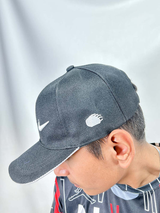 Black Basic P-Cap For Men CAP13