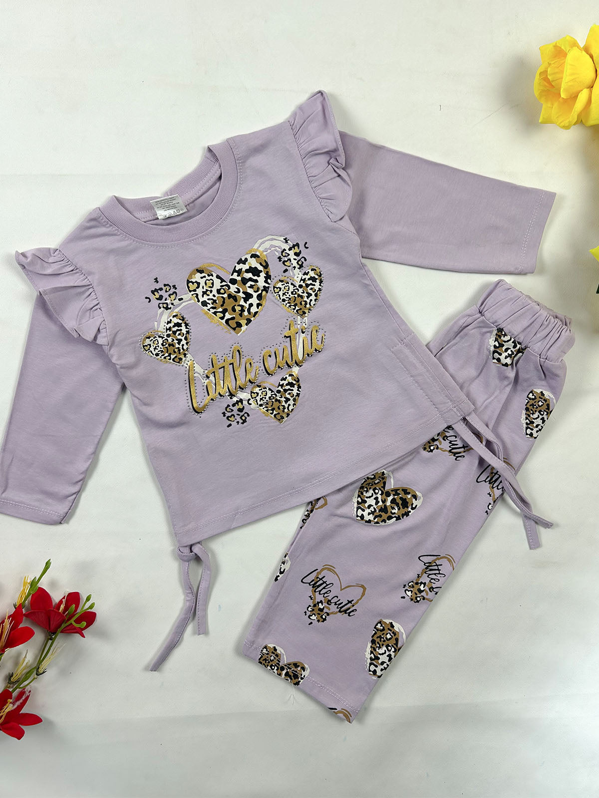 1Yr - 4Yrs Violet Little Cute Suit For Girls GS598