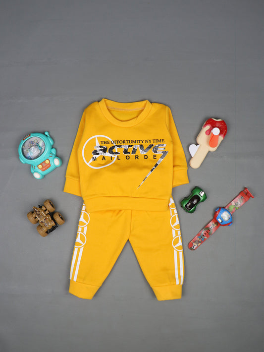 3Mth - 9Mth Active Yellow Suit For Newborns SG NBS170