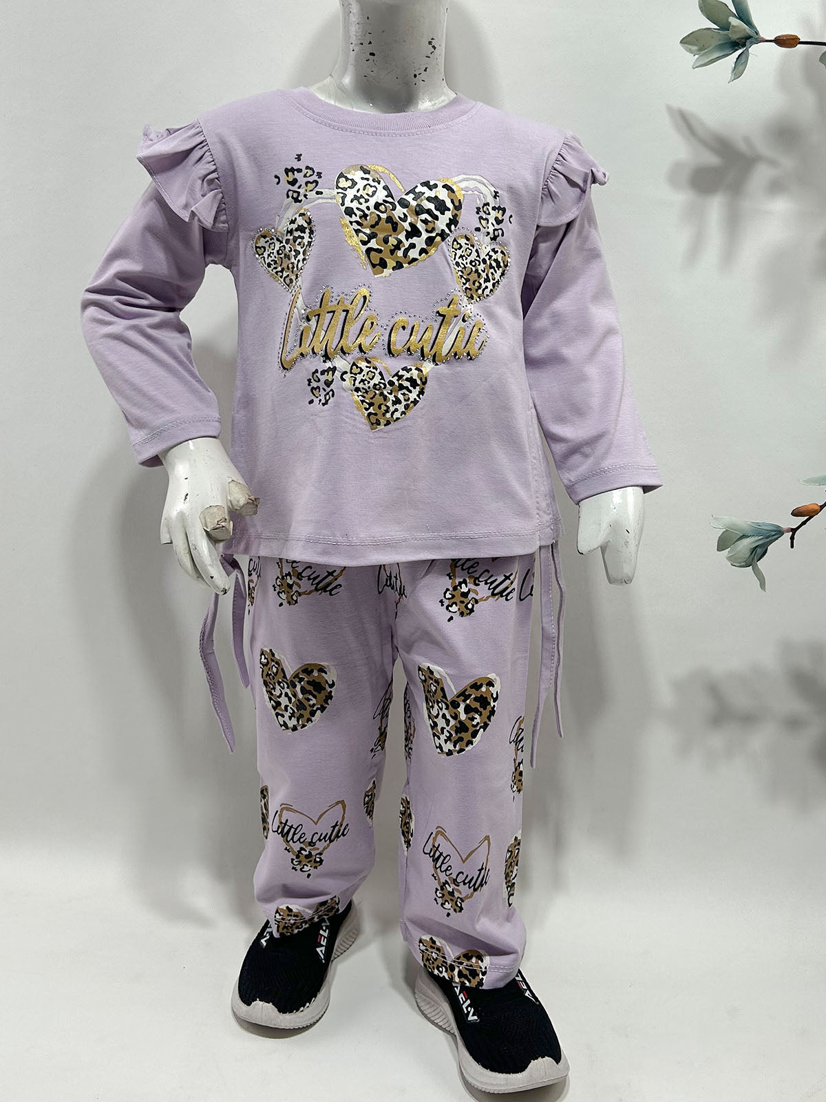 1Yr - 4Yrs Violet Little Cute Suit For Girls GS598