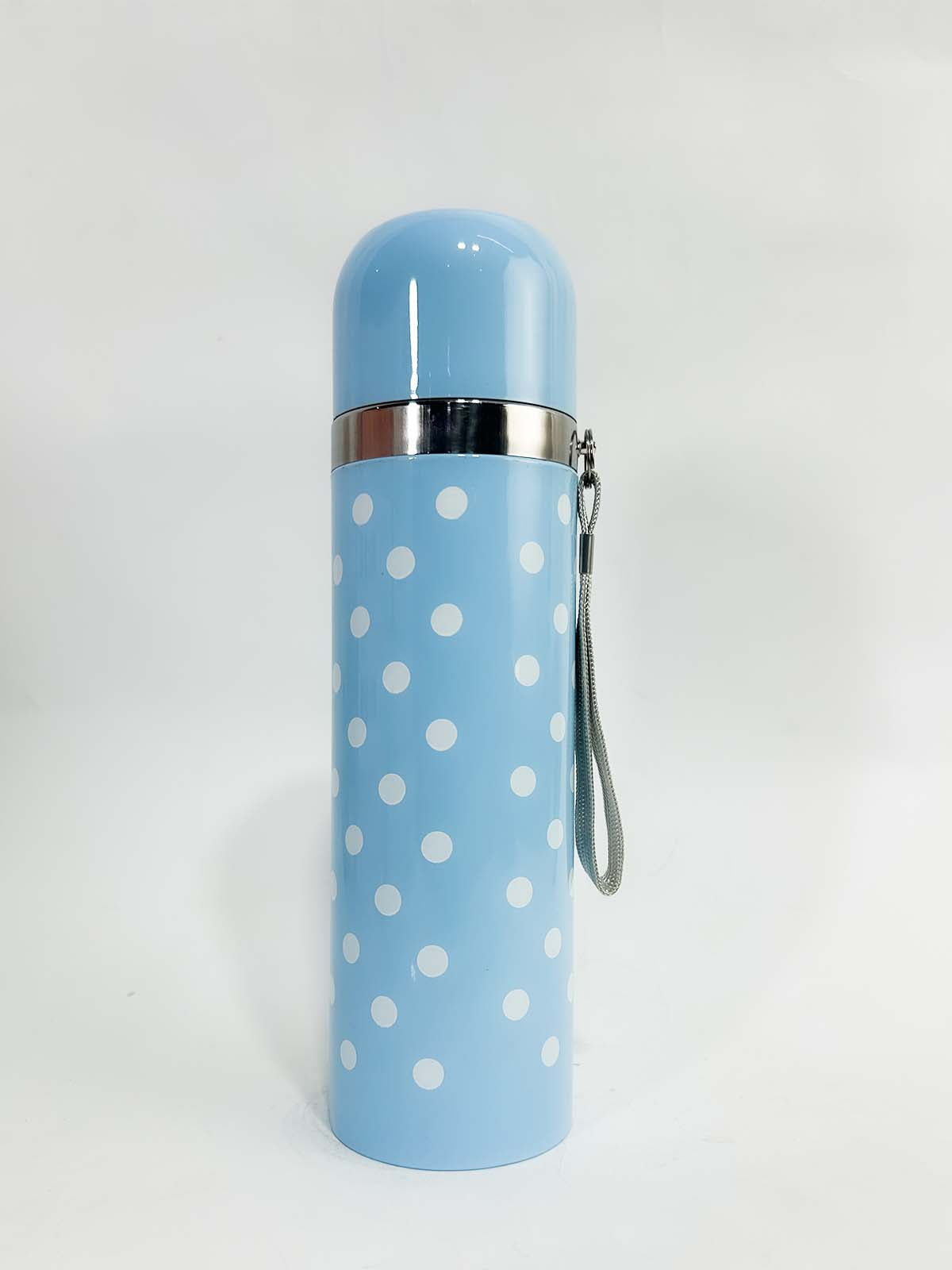Dot Blue Stainless Steel Bottle 500ML D-56