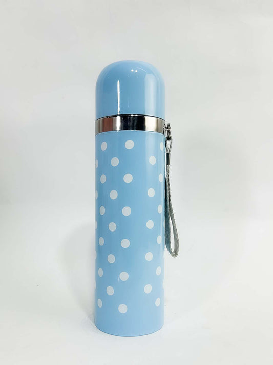 Dot Blue Stainless Steel Bottle 500ML D-56