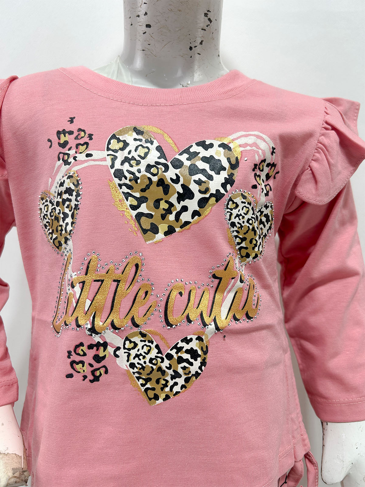 1Yr - 4Yrs Pink Little Cute Suit For Girls GS599