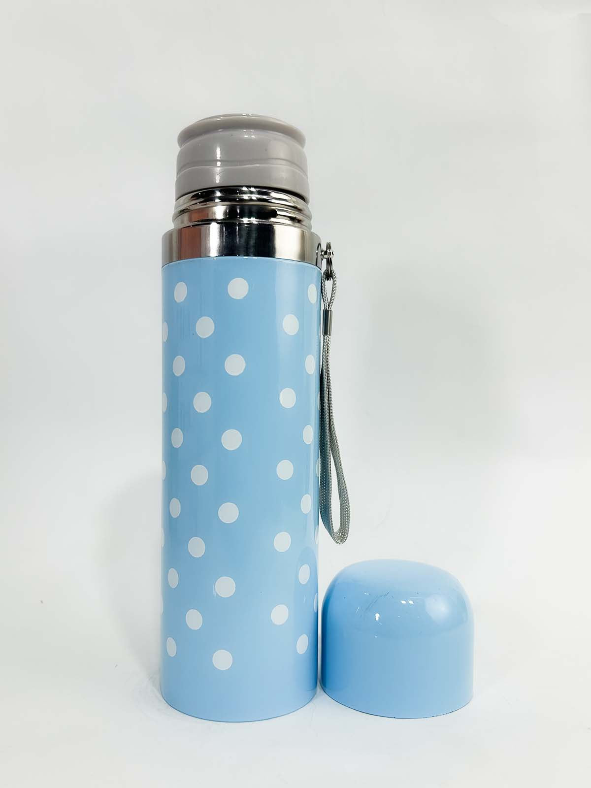 Dot Blue Stainless Steel Bottle 500ML D-56