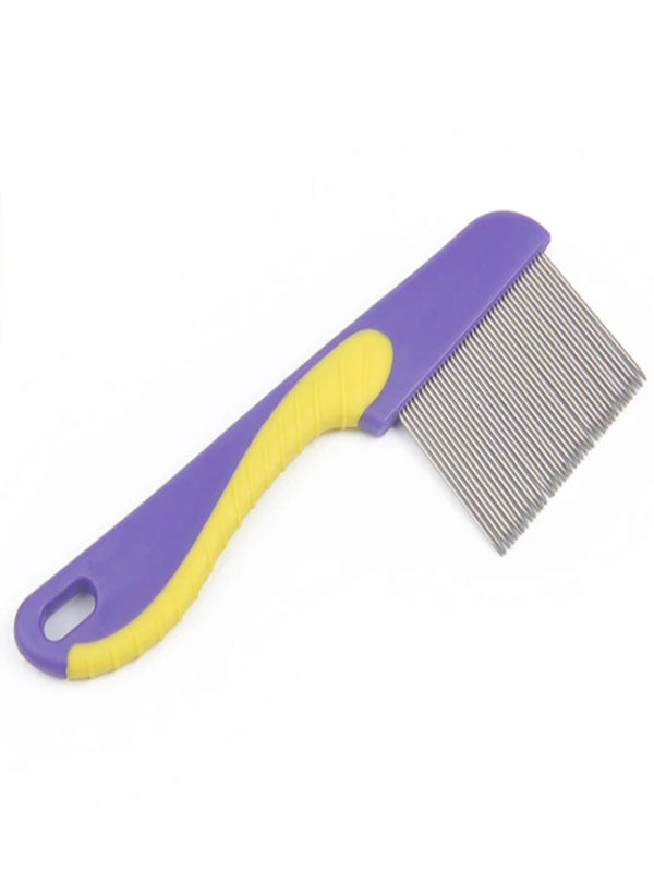 Long Pins Stainless Steel Anti Lice Comb - Multicolor