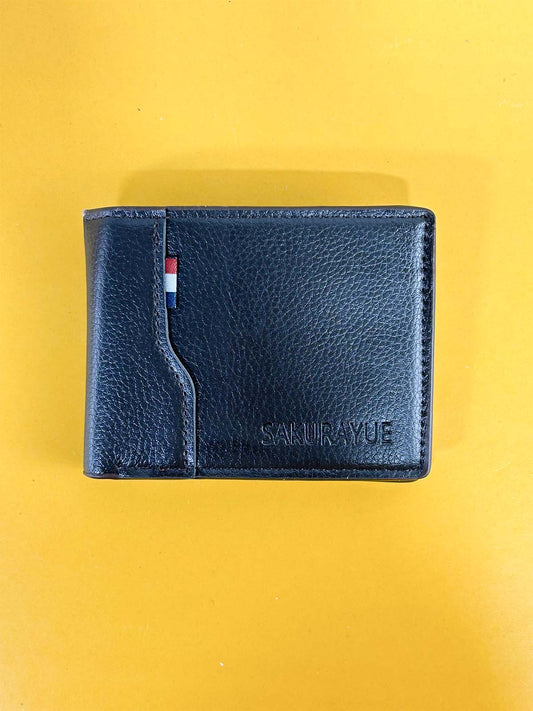 Dark Brown Syn-Leather Wallet For Men MW57
