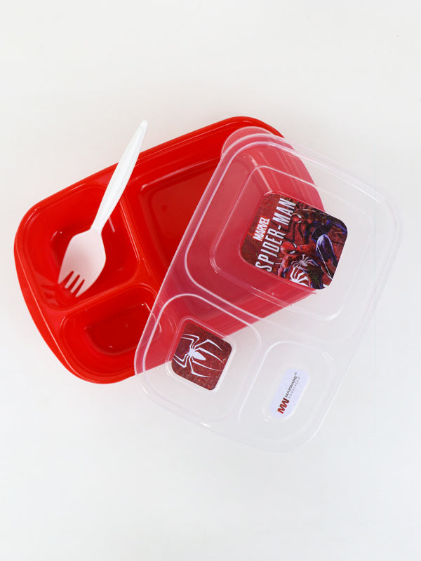 School Lunch Box Red Multidesign