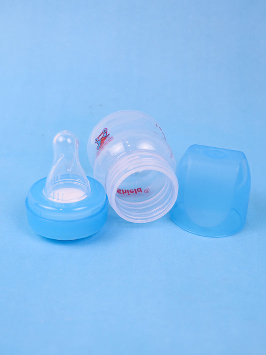 Shield Baby Feeder Transparent Blue - 125ML