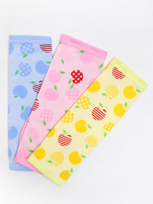 Pack of 3 Newborn Napkin Set 04 - Multicolor & Multidesign