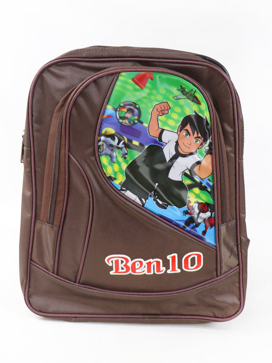 KB01 Ben10 Bag for Kids Brown