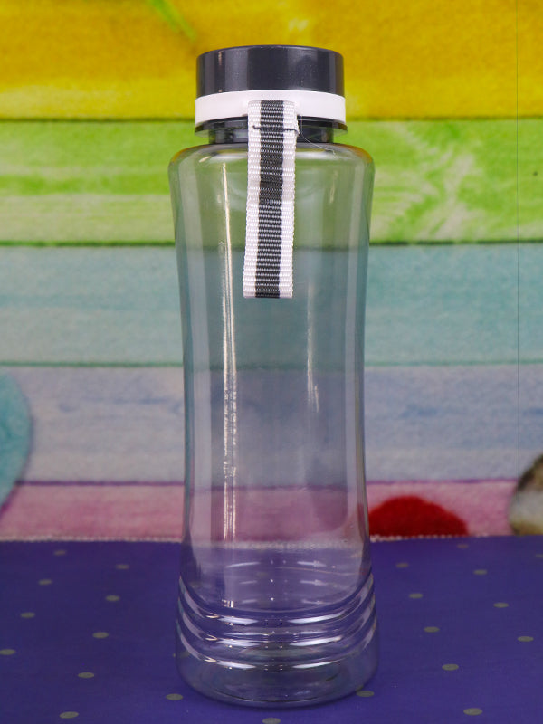 WTB19 Safari Black Plastic Transparent Water Bottle - 830ML