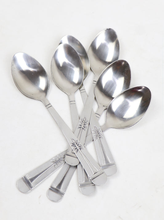 Pack of 6 Stainless Steel Spoons