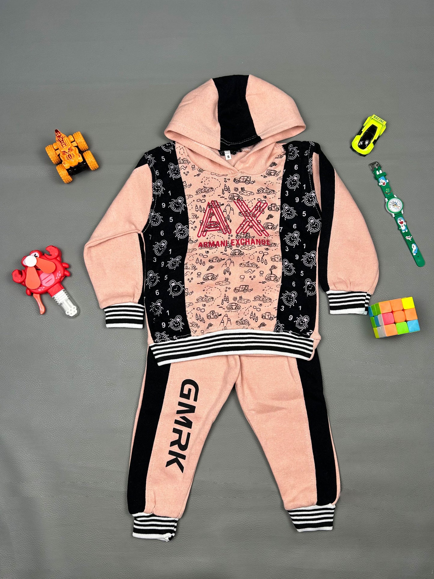 2Yr - 5Yrs AX Peach Suit For Kids RZ BS179