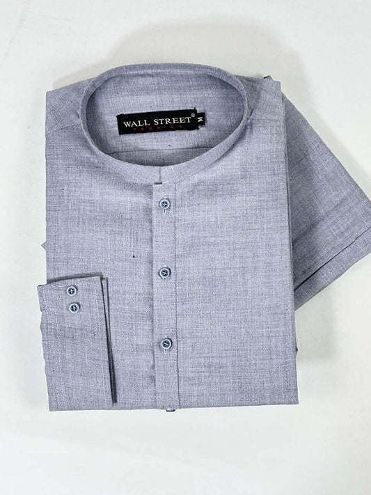 P831-5 Light Blue Stitched Kurta Pajama Suit For Men MSK285