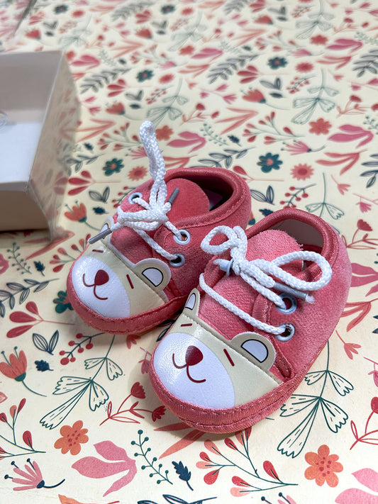 Baby Pink Bootie For Newborn NB101