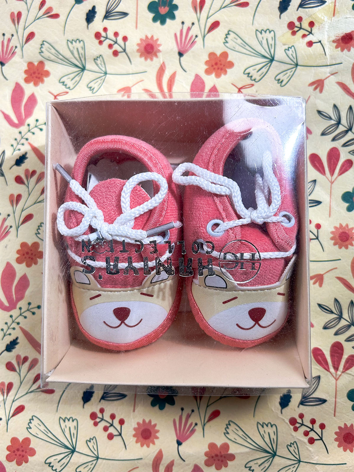 Baby Pink Bootie For Newborn NB101