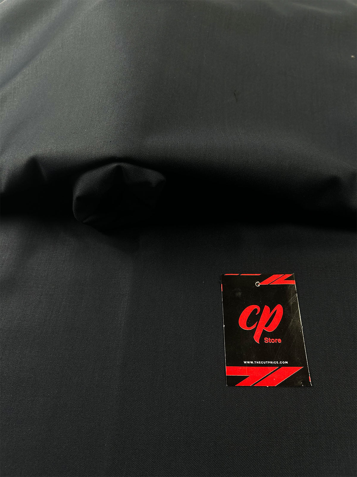 Jet Black Men's Suiting Fabric For Pant and Coat 05 MUS13