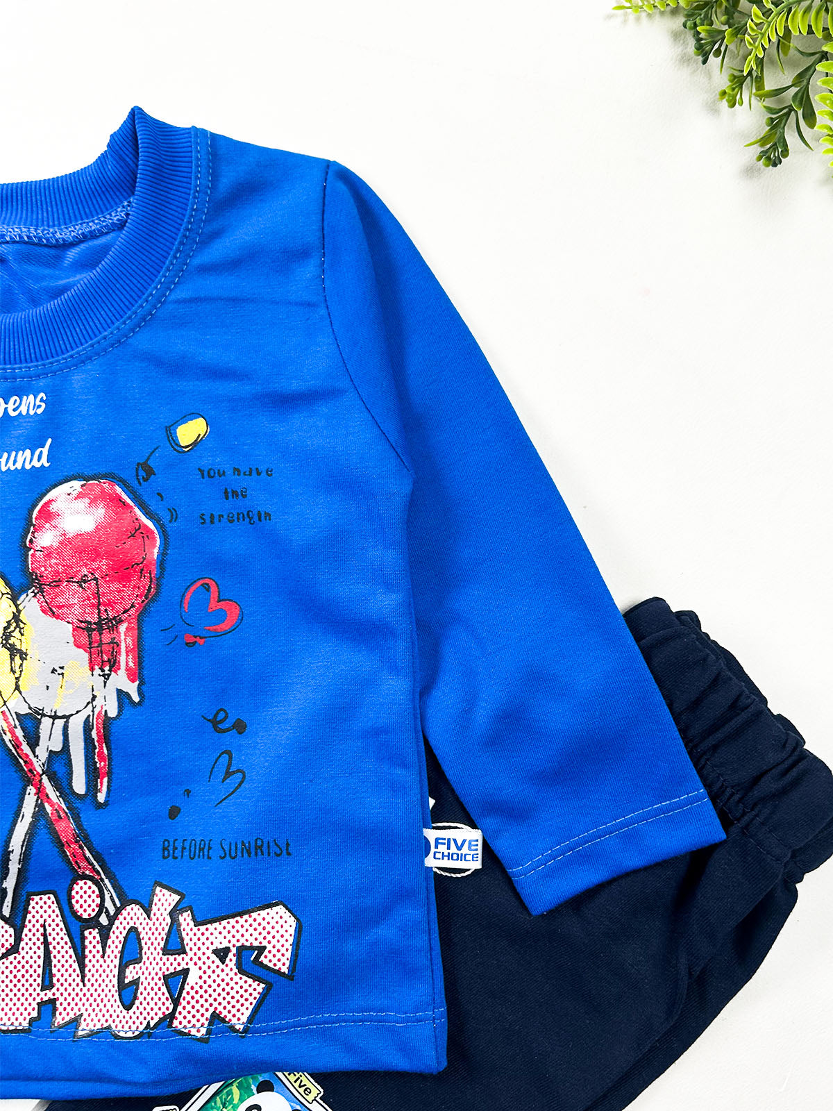 1Yr - 4Yrs Blue Suit For Kids BS840