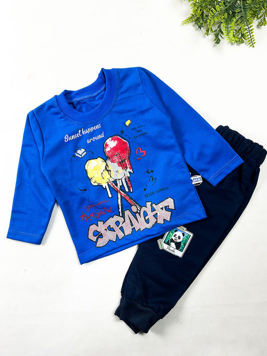 1Yr - 4Yrs Blue Suit For Kids BS840