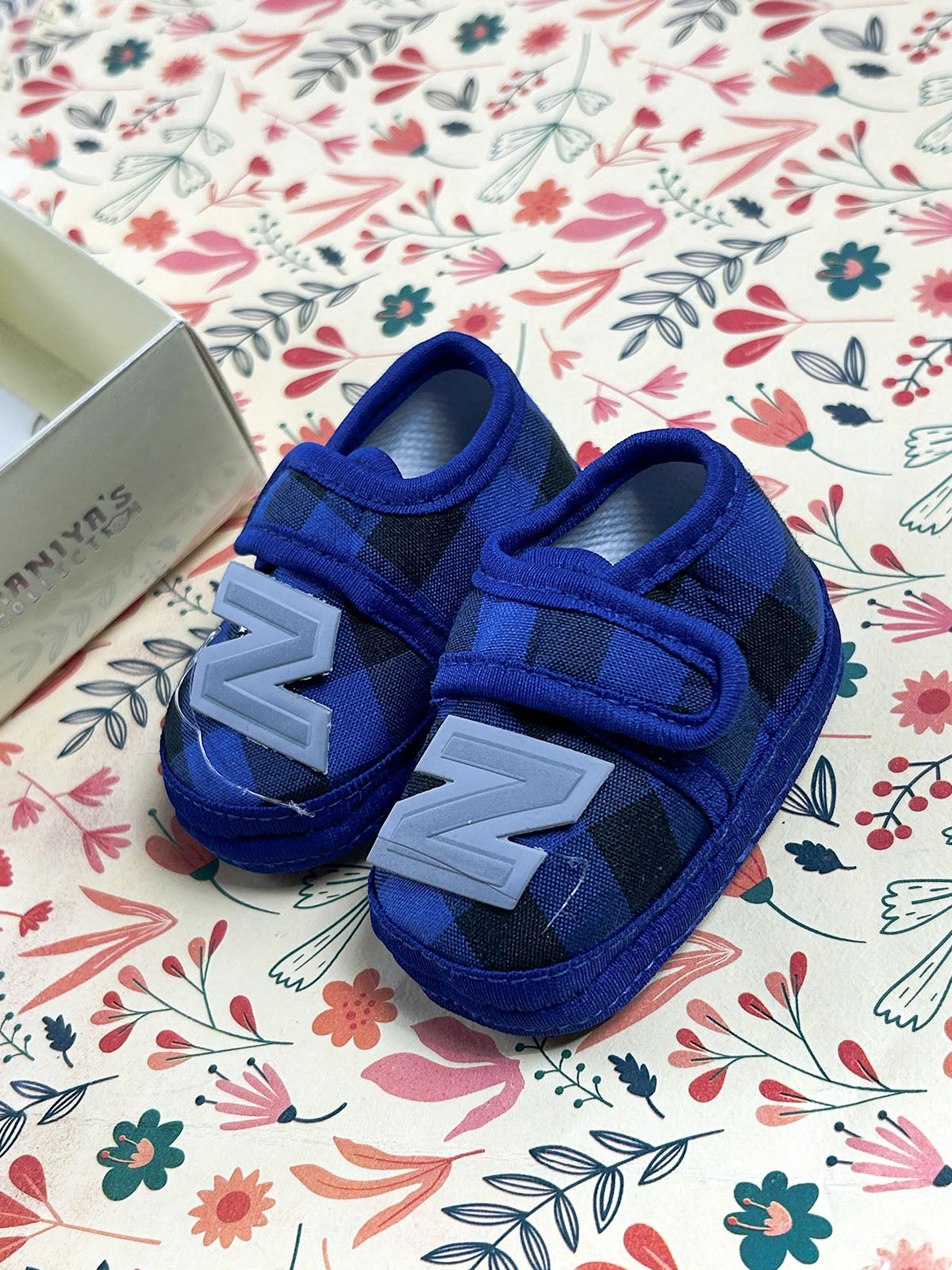 Blue Bootie For Newborn NB116