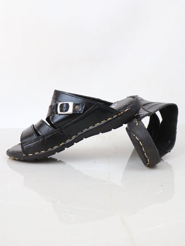 MC05 Men's Casual Slippers  Black