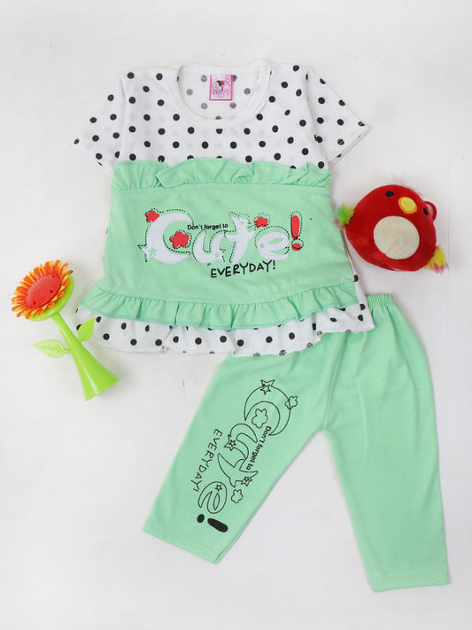 NBS38 HG Newborn Baby Suit 3Mth - 9Mth Green