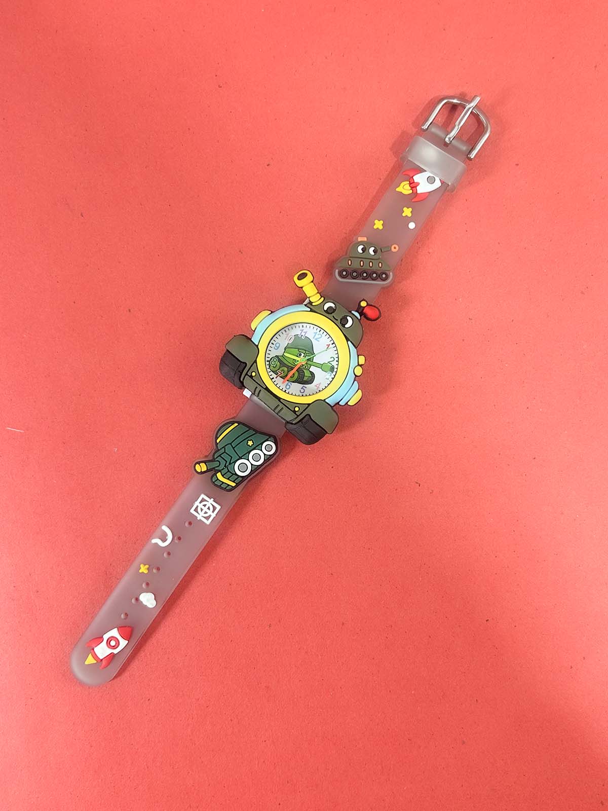 Green Wrist Watch For Boys KWW118