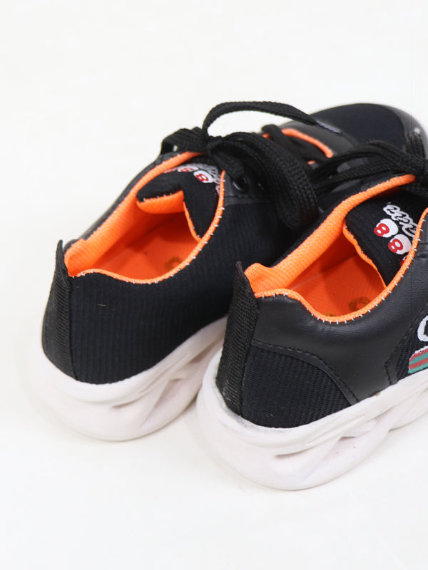 BS34 Boys Shoes 8Yrs - 12Yrs GC Black