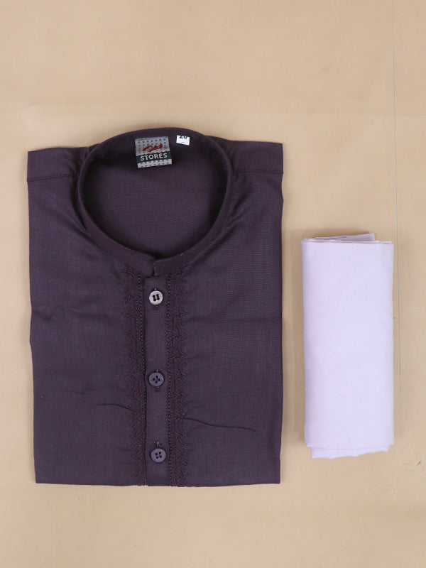 BKS34 AM Boys Shalwar Kameez Suit 5Yrs - 17Yrs Purple
