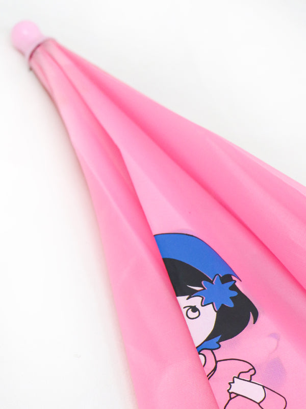 Small Cartoon Umbrella For Kids Pink KU01