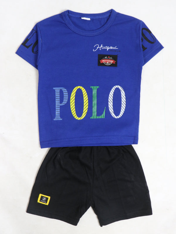 BS35 ZG Kids Suit 1Yr - 4Yrs Polo Blue