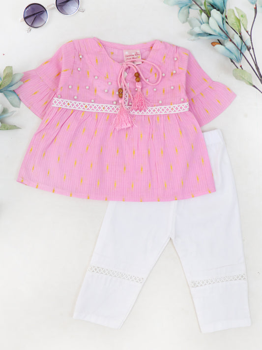 GS13 ZG Girls Suit 1Yrs - 4Yrs Pink