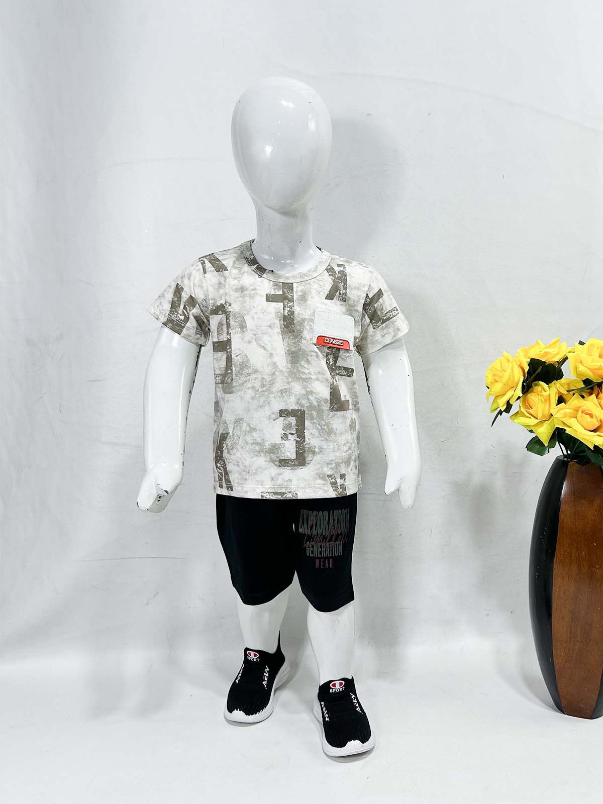 1Yr - 4Yrs Green Suit For Kids WG BS639