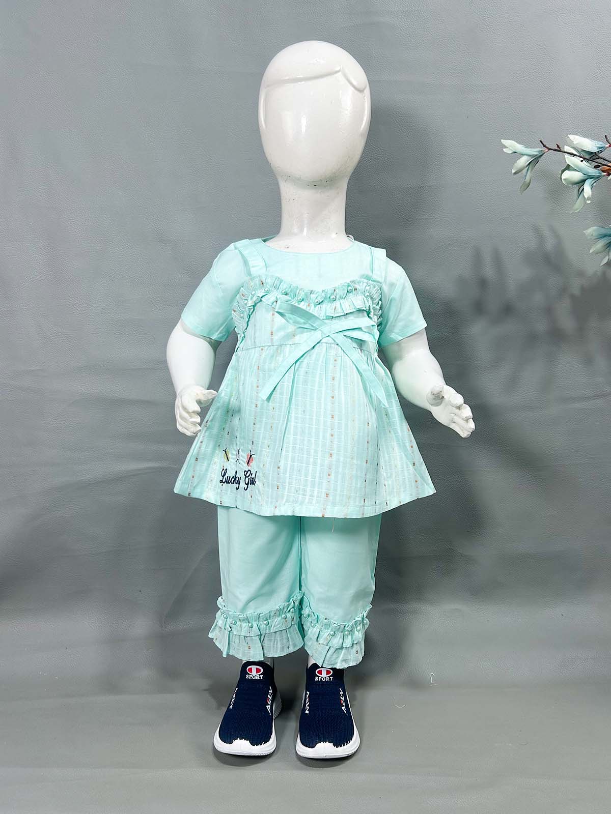 6Mth - 12Mth Ferozi Suit For Newborns NBS675