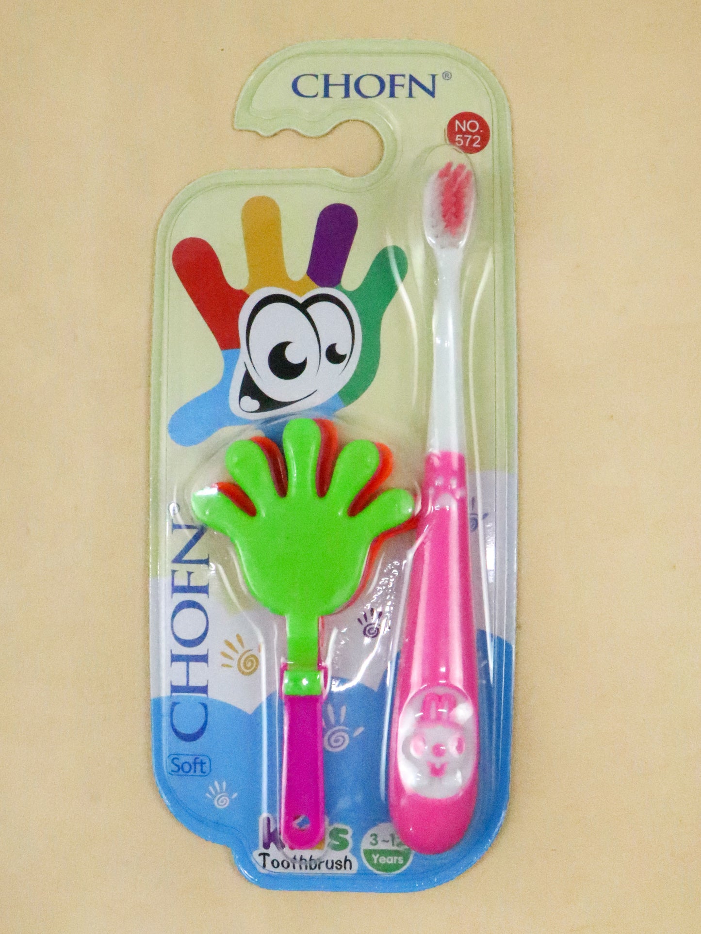 Manual Kids Toothbrush With Toy TB10