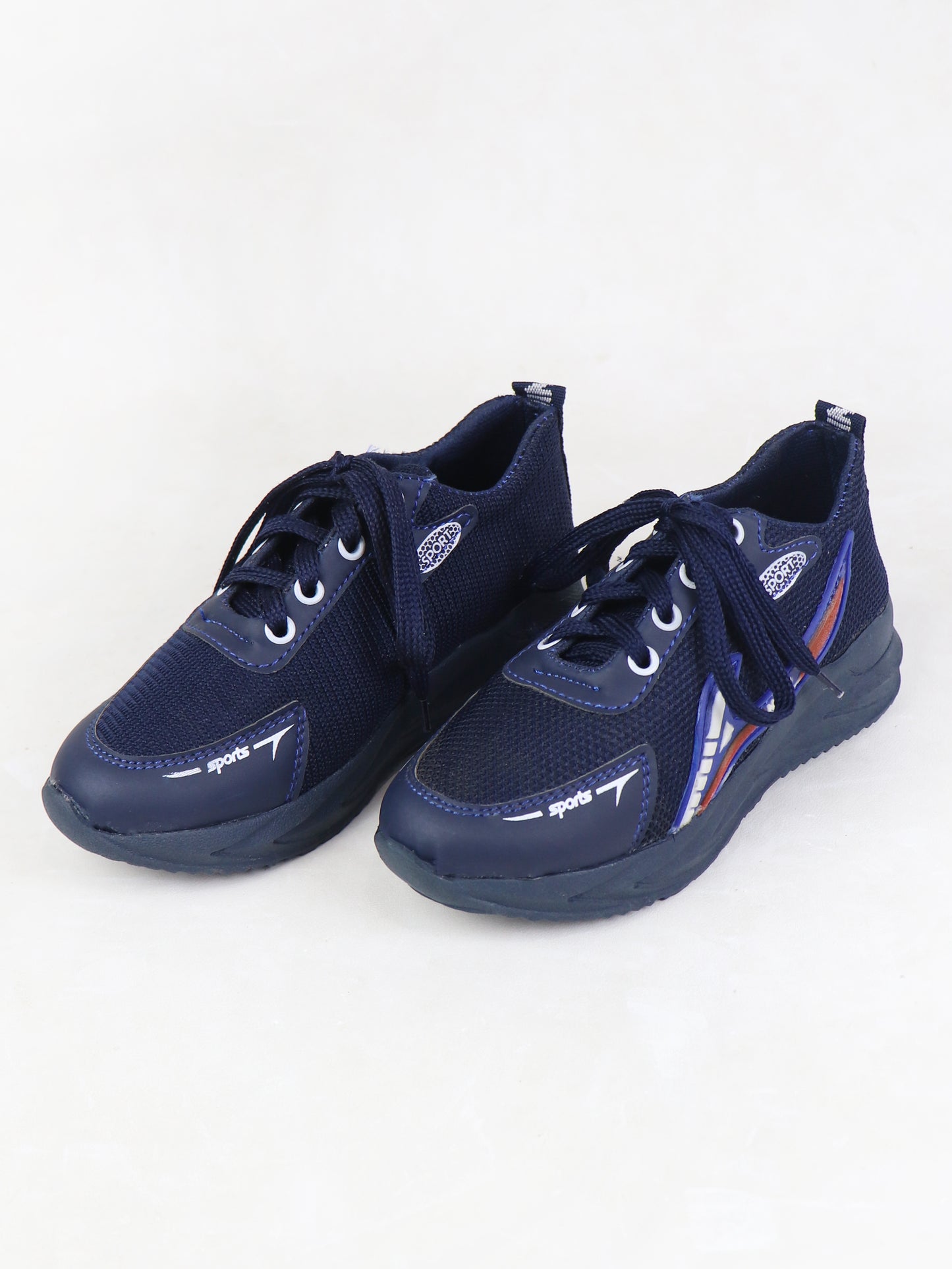 BS43 Boys Lace Shoes 8Yrs - 12Yrs Blue