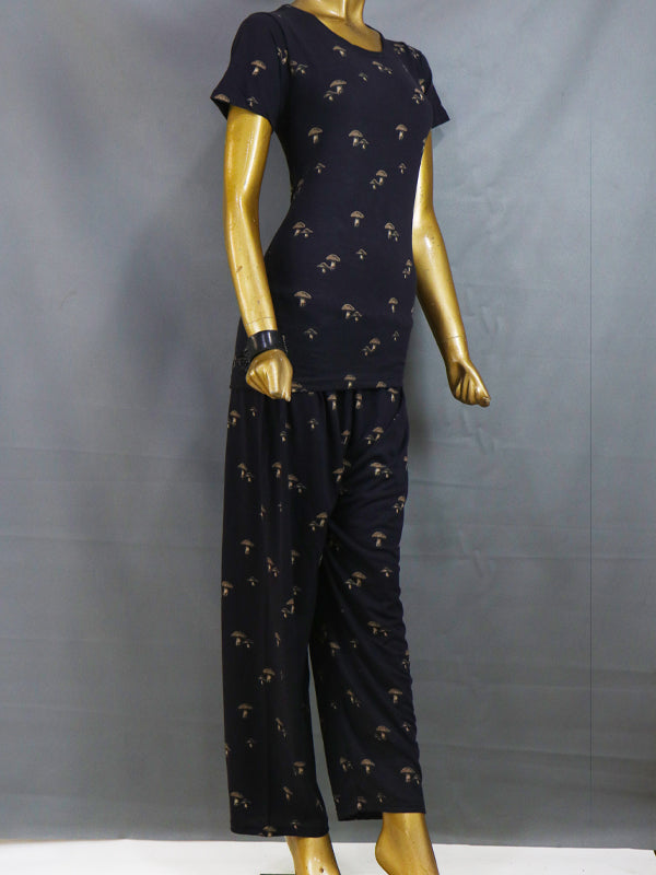 Navy Blue Night Suit For Womens/Girls TB WNS02