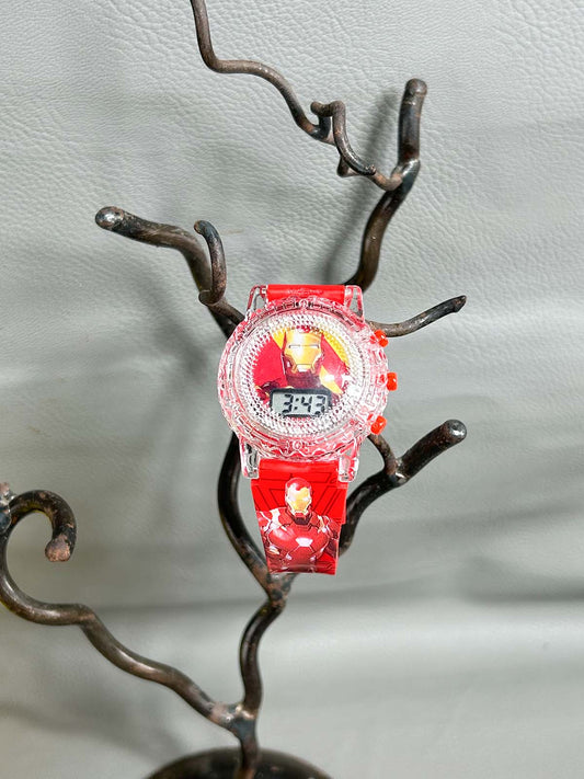 Red Wrist Watch For Boys KWW65