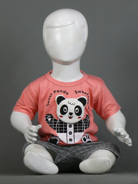 NBS03 HG Newborn Baba Suit 3Mth - 9Mth Panda Pink