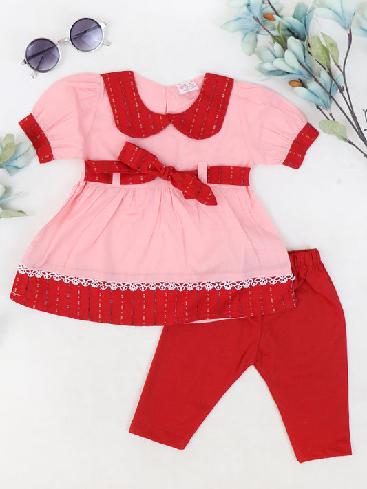 GS12 ZG Girls Suit 1Yrs - 4Yrs Pink