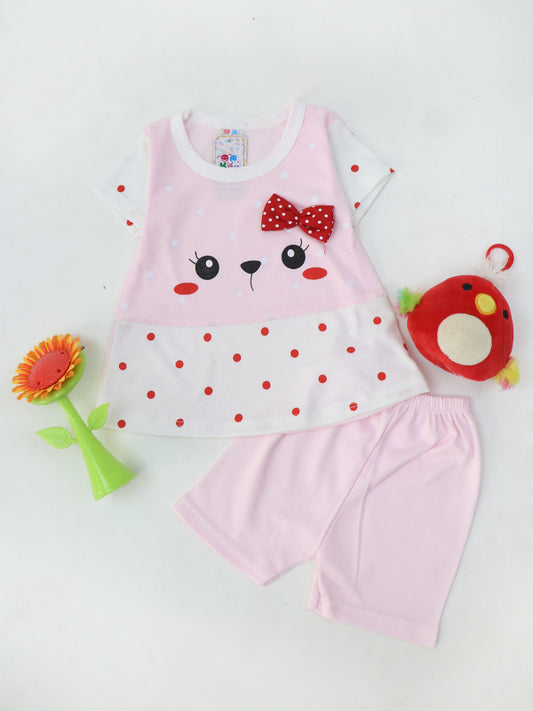 NBS33 HG Newborn Baby Suit 3Mth - 9Mth Pink