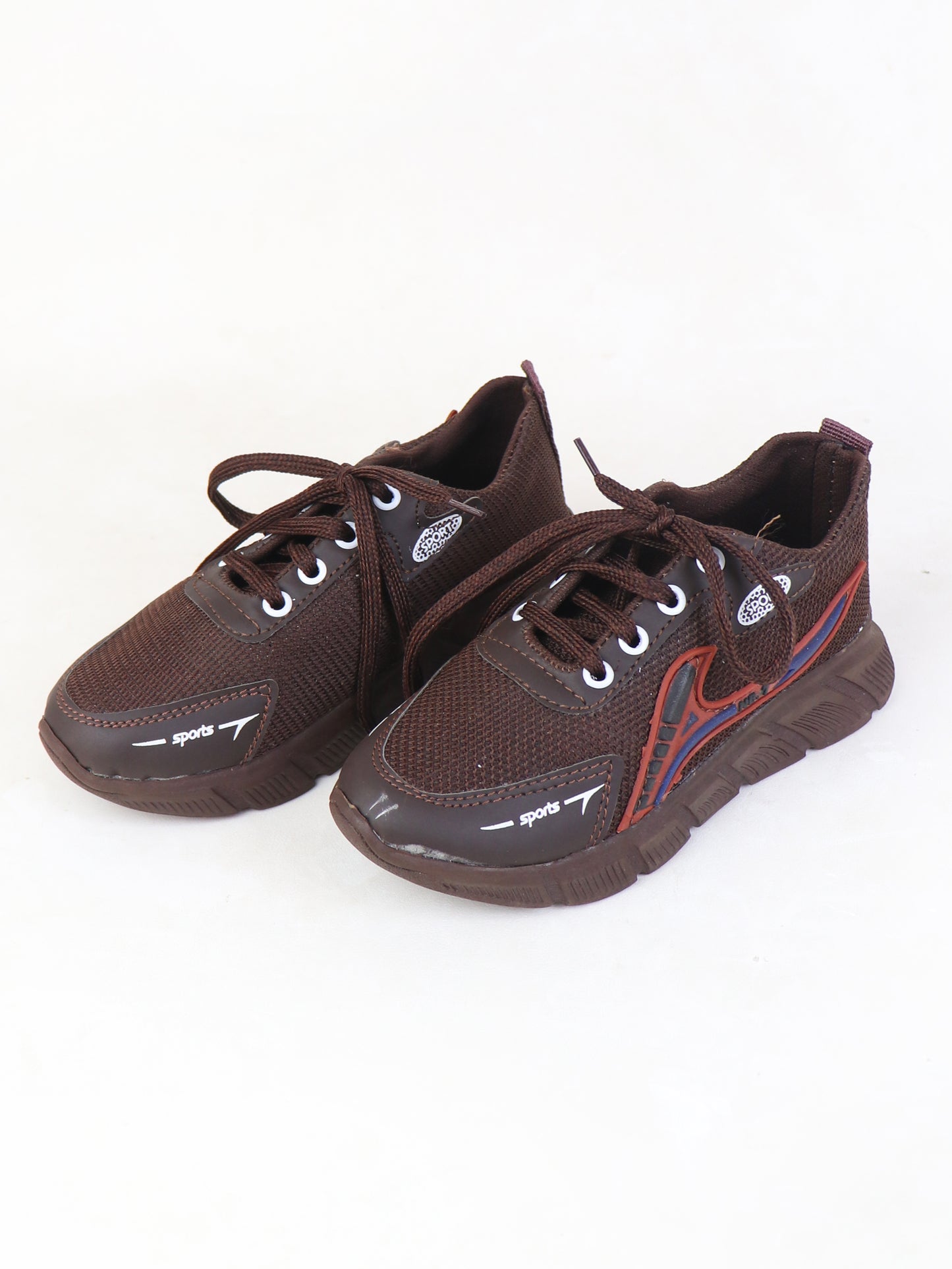 BS53 Boys Lace Shoes 13Yrs - 17Yrs Brown