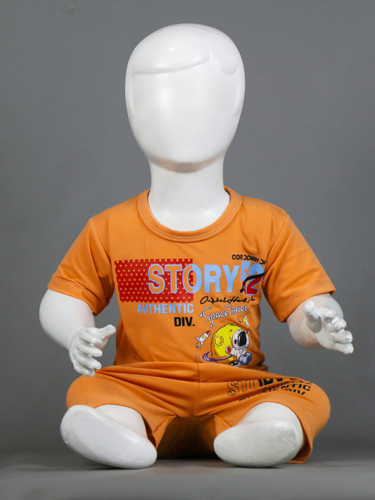NBS03 HG Newborn Baba Suit 3Mth - 9Mth Story 52 Orange