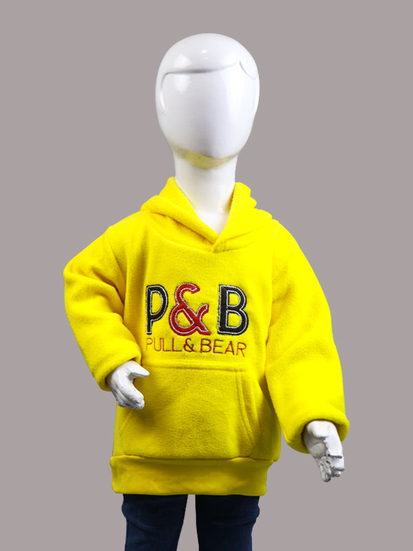 KH09 Kids Pullover Hoodie 1.5Yrs - 5Yrs PB Yellow