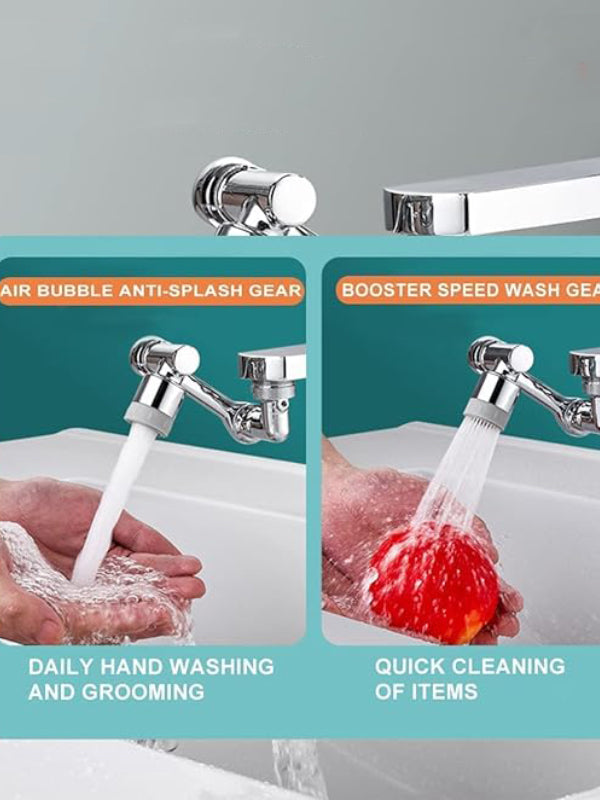 Universal Splash Filter Faucet Rotating