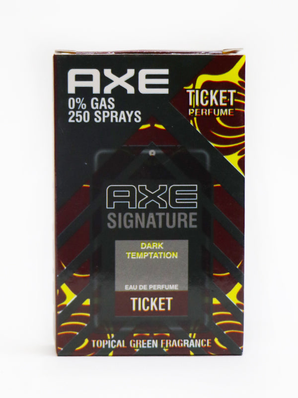 Axe Signature Ticket Perfume Dark Temptation 17ML The Cut Price