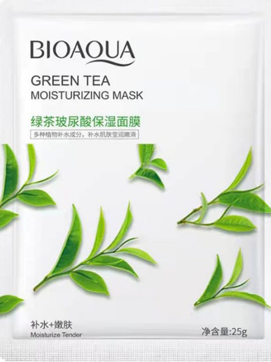 Green Tea Moisturizing Skin Care Oil Control Mask