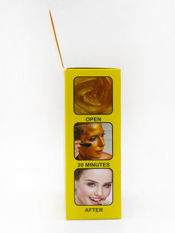 CHIRS'S 24k Gold Rejuvenation Peel Off Face Purifying Mask - 10 Pcs