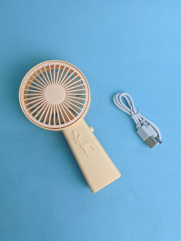 Rechargeable Mini Portable Fan Peach KTY77