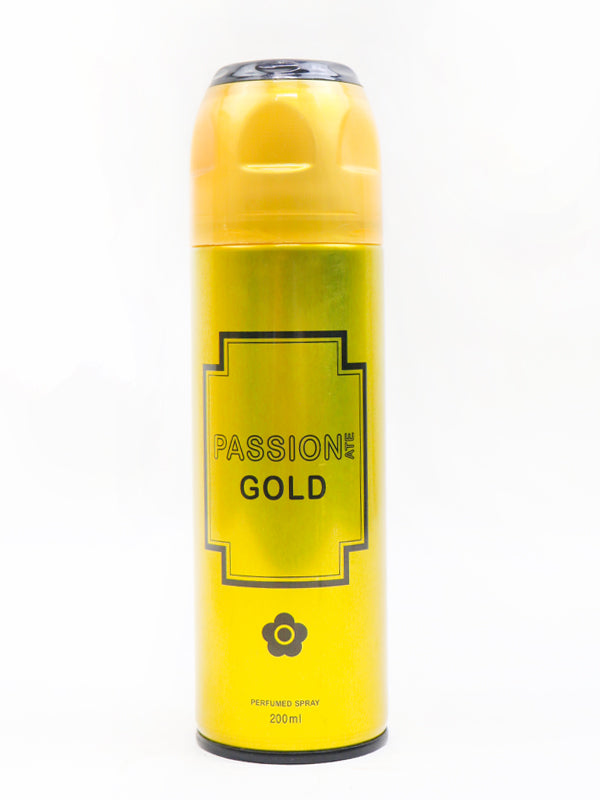 BS03 Perfumed Body Spray Passionate Gold - 200ML